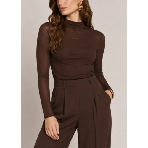 Tally Bruin1 Freebird Top Tally 1507 Dark Chocolate