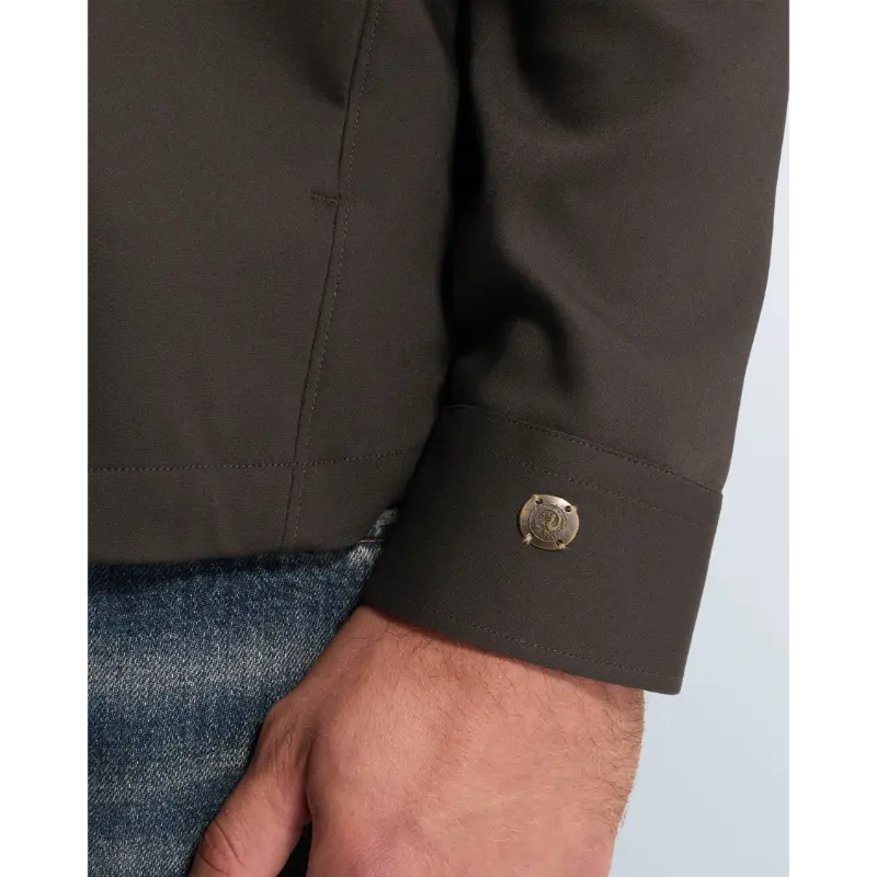 csi260822710 Cast Iron Overshirt CSI2608227 9167 Clever Crow