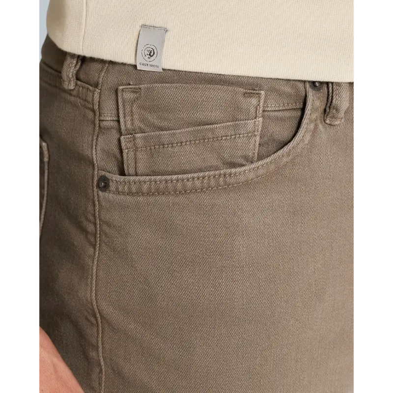 ctr26086457 Cast Iron Jeans Valver CTR2608645 8026 Walnut
