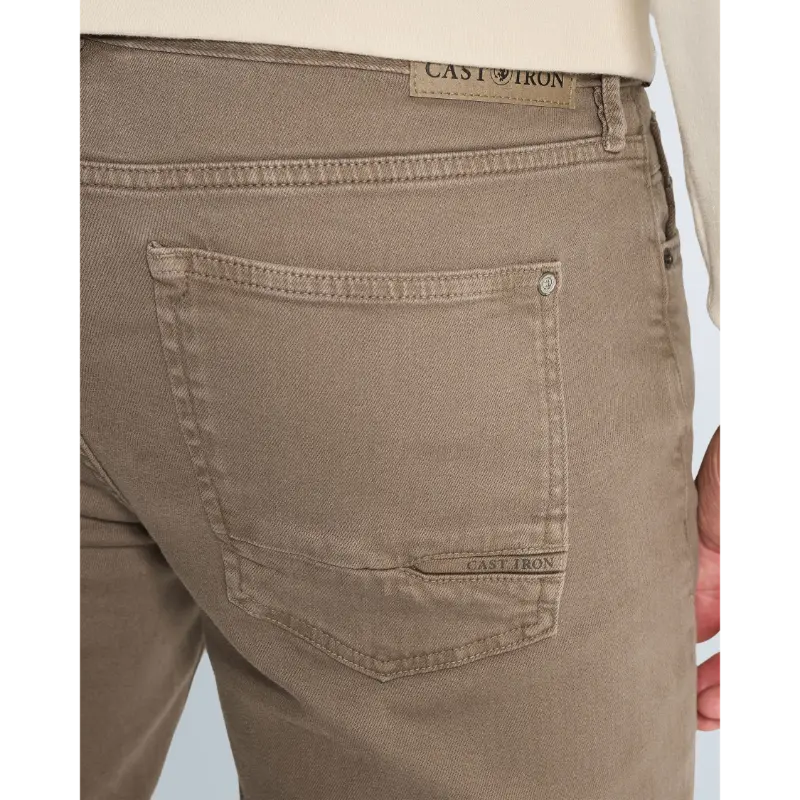 ctr26086459 Cast Iron Jeans Valver CTR2608645 8026 Walnut