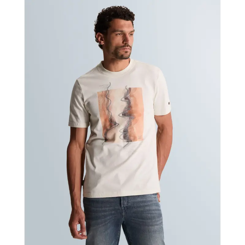 ctss26085091 Cast Iron T-Shirt CTSS2608509 7555 White Down