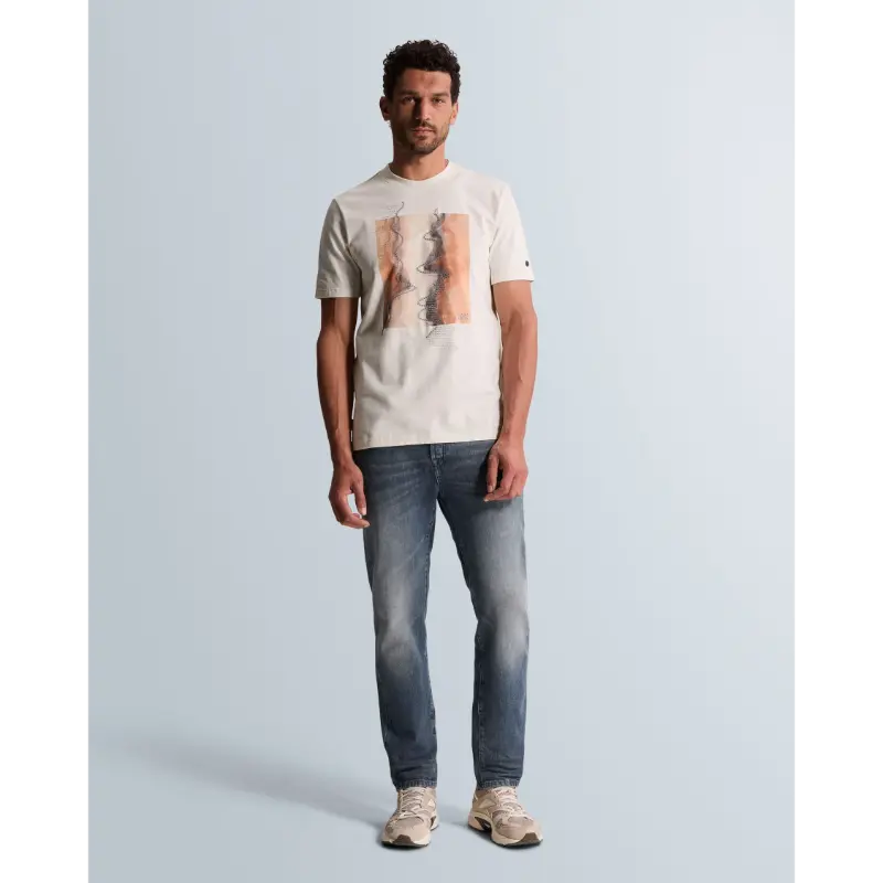 ctss26085093 Cast Iron T-Shirt CTSS2608509 7555 White Down
