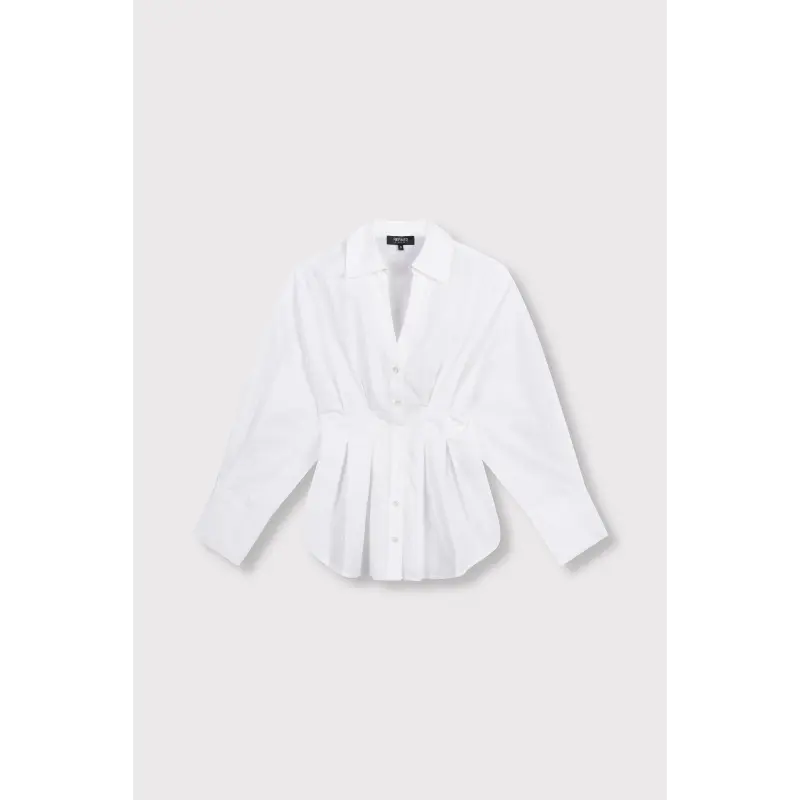 r26089410162 Refined Department Blouse Guusje R2608941016 White