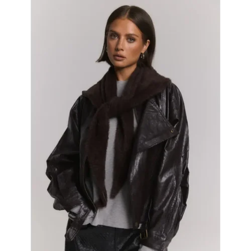 r26090991253 Refined Department Sjaal Saar R2609099125 Choc Brown
