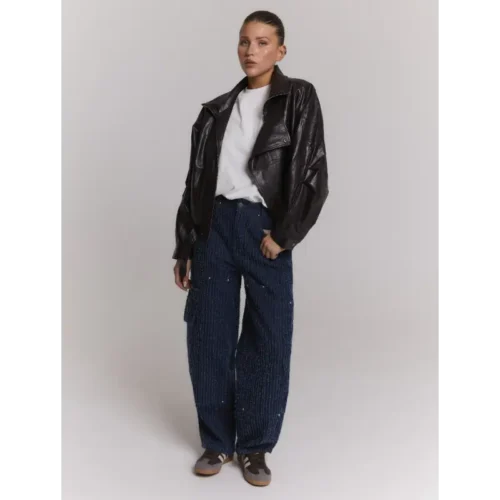 r26091740602 Refined Department Broek Coco R2609174060 Blue Denim