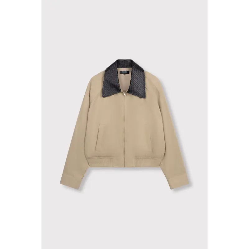 r26094821045 Refined Department Bomber Jotti R2609482104 Light Beige