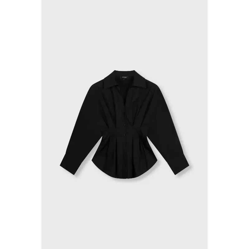 r26099410673 Refined Department Blouse Guusje R2609941067 Black