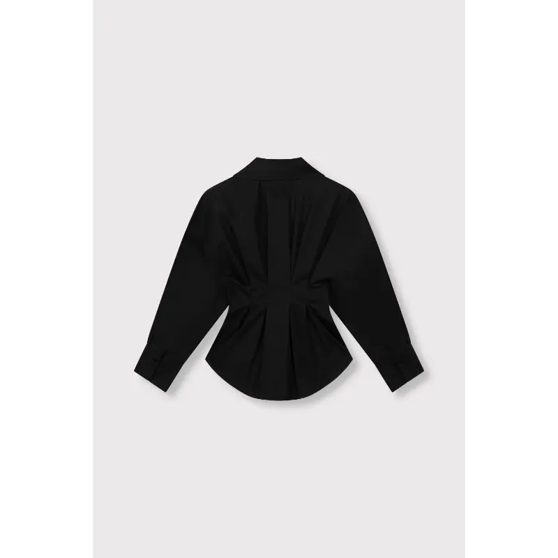 r26099410674 Refined Department Blouse Guusje R2609941067 Black