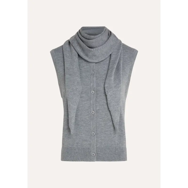 w26_123_ Grey1 Circle of Trust Trui Kyra w26_123_ 2140 Grey Melange