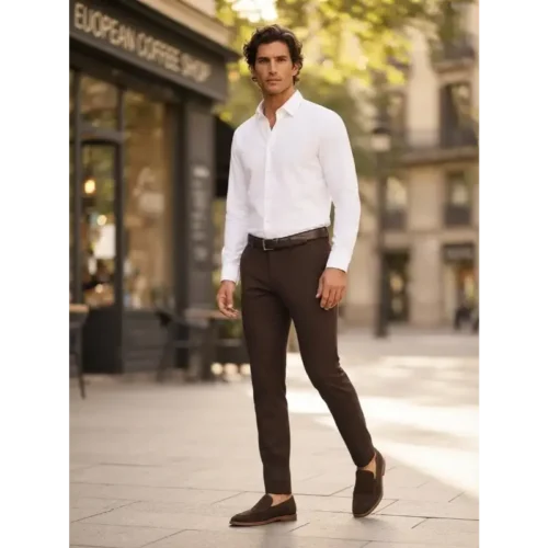 4346 1445 Donkerbruin2 Alberto Broek Move 4346 1445 599 Dark Brown