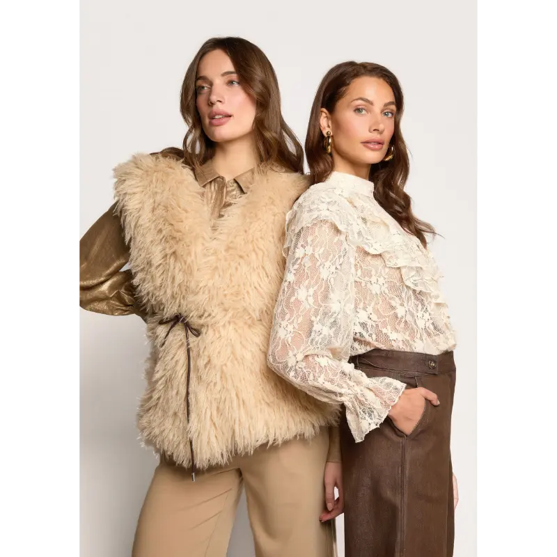 Bernadette1 Freebird Top Bernadette 2393 Soft Vanilla