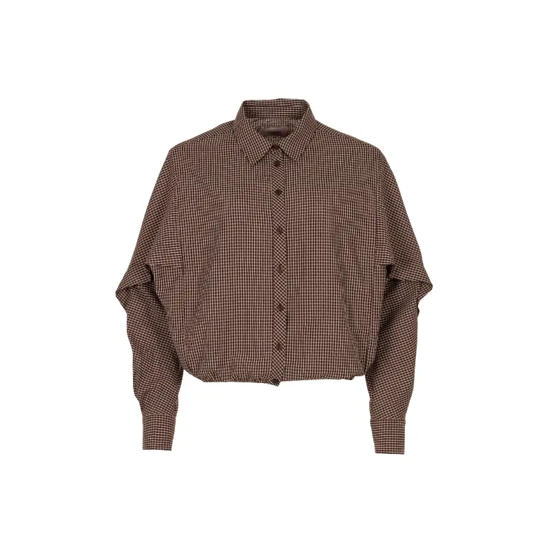 Blair5 Freebird Blouse Blair 2369 Chocolate