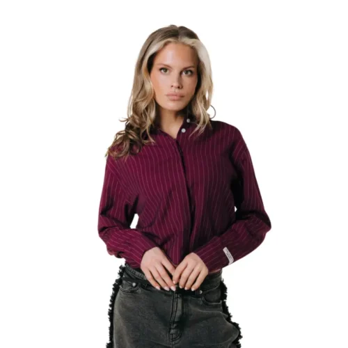 Colourful Rebel Blouse Aliya WB118371 609 Bordeaux