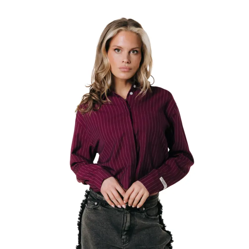 Colourful-Re_AutumnWinter-2026_609_WB118371_2 Colourful Rebel Blouse Aliya WB118371 609 Bordeaux