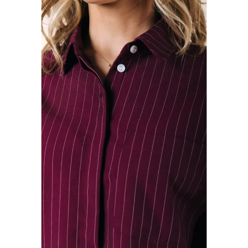 Colourful-Re_AutumnWinter-2026_609_WB118371_4 Colourful Rebel Blouse Aliya WB118371 609 Bordeaux