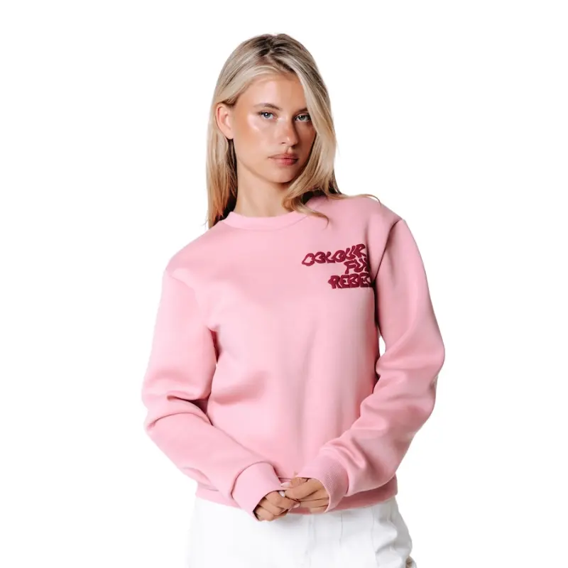 Colourful-Re_AutumnWinter-2026_610_WS418347 Colourful Rebel Sweater WS418347 610 Pink