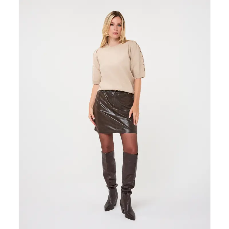 EsQualo_Fall-2026_170_F26.07524_3 Esqualo Sweater F26.07524 170 Biscuit