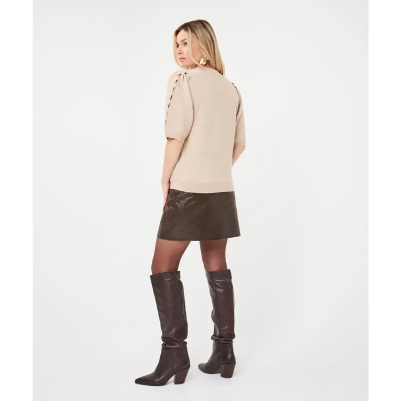 EsQualo_Fall-2026_170_F26.07524_6 Esqualo Sweater F26.07524 170 Biscuit