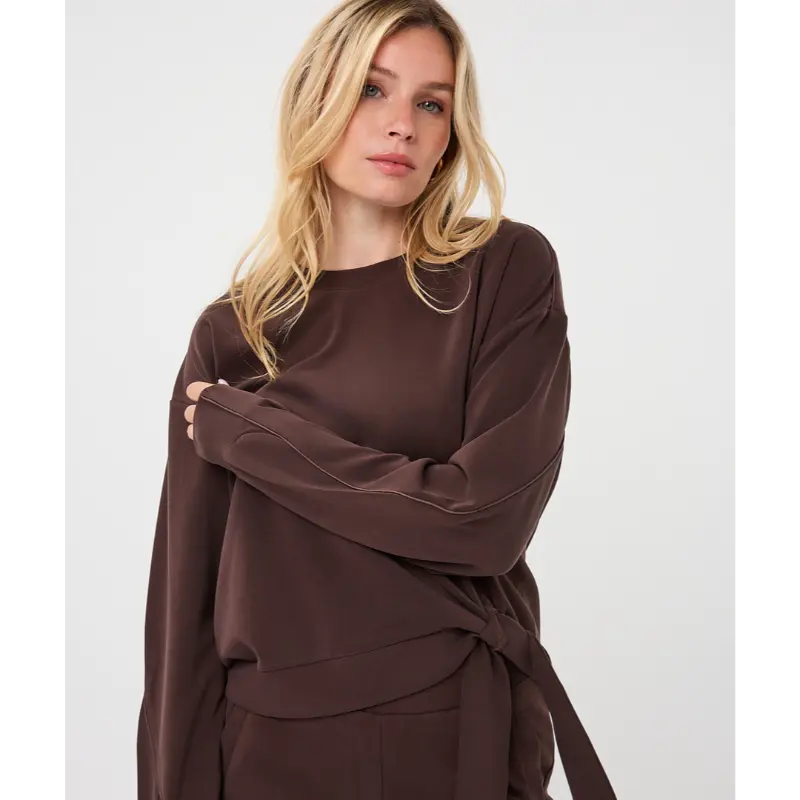 EsQualo_Fall-2026_775_F26.05502_8 Esqualo Sweater F26.05502 775 Cacao