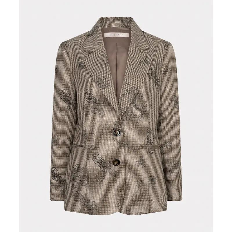 EsQualo_Fall-2026_999_F26.17507_9 Esqualo Blazer F26.17507 999 Print