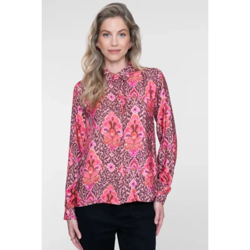 Geisha Blouse 63663-20 470 Bordeaux