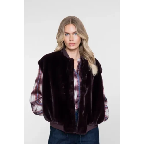 Geisha Gilet 65559-21 480 Burgundy