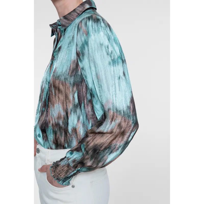 Geisha-Fashi_2026-Winter-1_735_63658-20_2 Geisha Blouse 63658-20 735 Camel/Mint