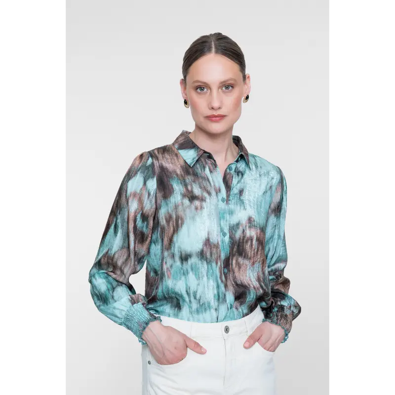 Geisha-Fashi_2026-Winter-1_735_63658-20_6 Geisha Blouse 63658-20 735 Camel/Mint