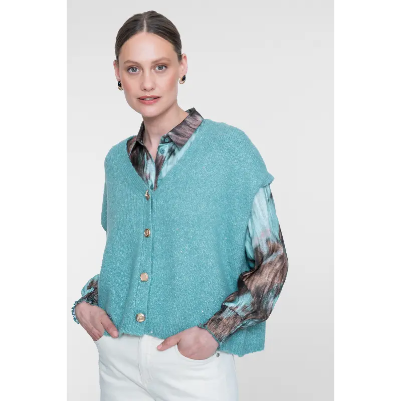 Geisha-Fashi_2026-Winter-1_735_63658-20_7 Geisha Blouse 63658-20 735 Camel/Mint