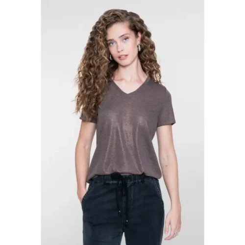 Geisha-Fashi_2026-Winter-1_785_62562-41 Geisha T-Shirt 62562-41 785 Dark Brown