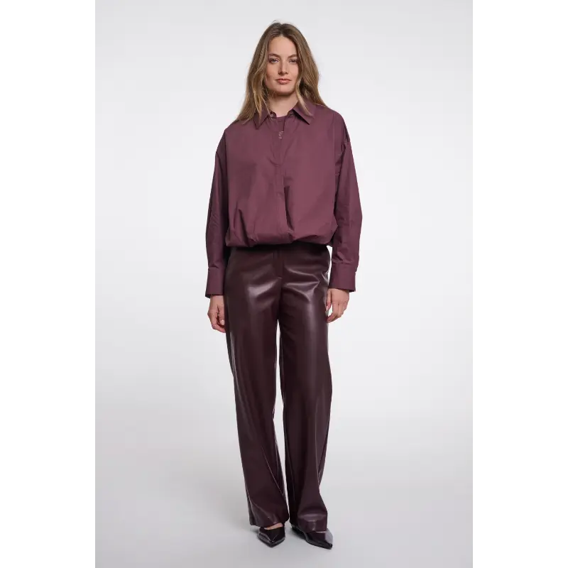 Rino&Pelle_AW26_10873_Nio.7002611_4 Rino & Pelle Blouse Nio.7002611 10873 Chocolate