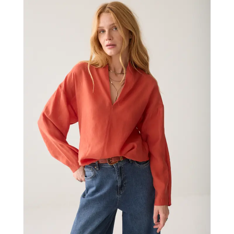 Summum-_fall-2026_508_2s3528-12492 Summum Top 2s3528-12492 508 Goji Berry