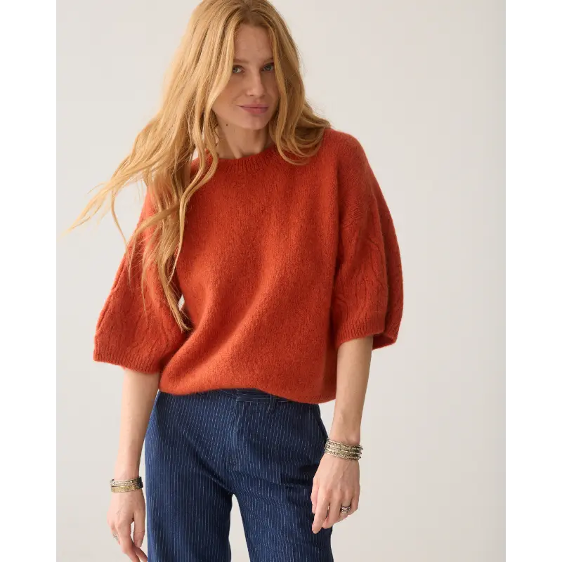 Summum-_fall-2026_508_7s8040-70100 Summum Sweater 7s8040-70100 508 Goji Berry