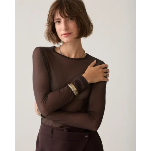 Summum-_fall-2026_754_3s5394-30180 Summum Top 3s5394-30180 754 Dark Chocolate