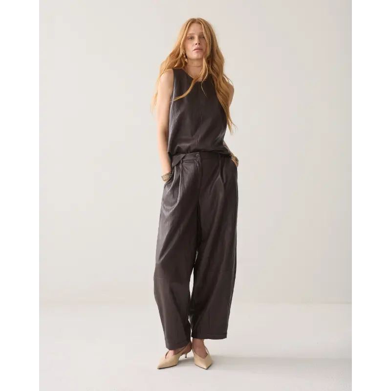Summum-_fall-2026_754_4s3043-12526_2 Summum Broek 4s3043-12526 754 Dark Chocolate