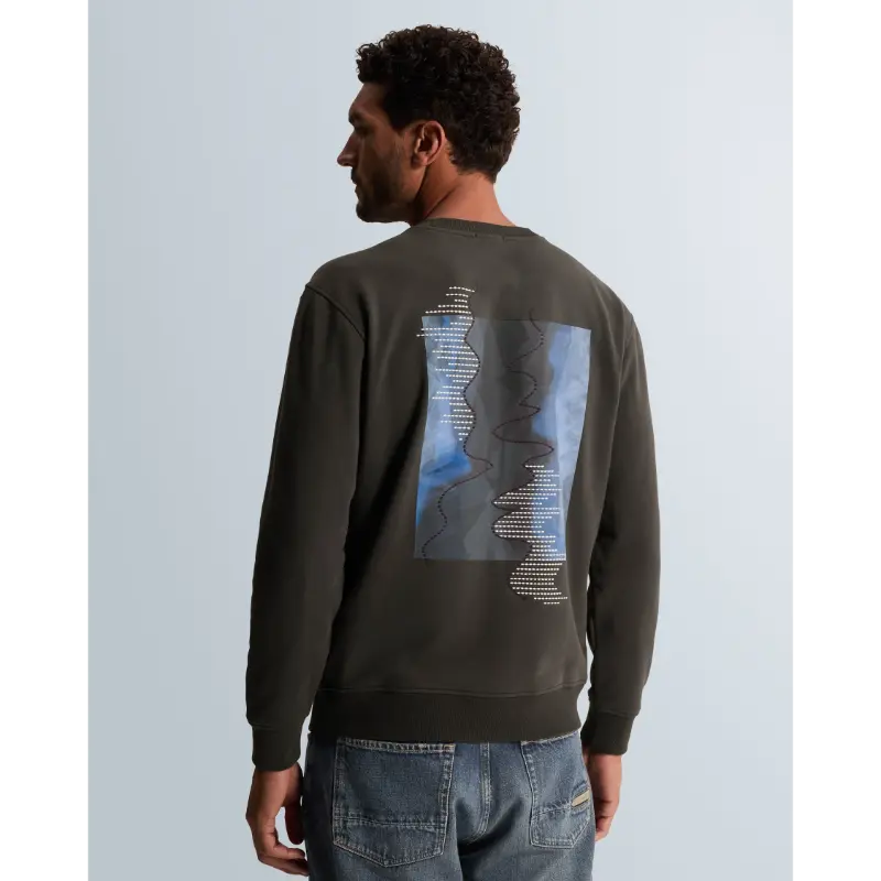 csw260944501 Cast Iron Sweater CSW2609445 9167 Clever Crow