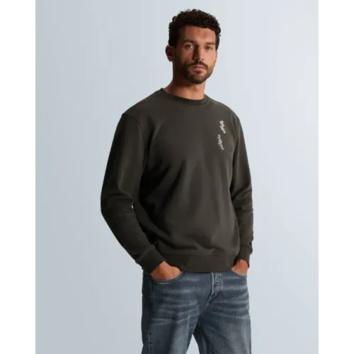 csw260944502 Cast Iron Sweater CSW2609445 9167 Clever Crow