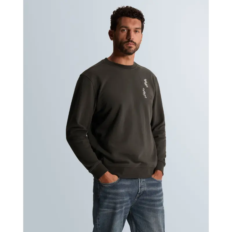csw260944502 Cast Iron Sweater CSW2609445 9167 Clever Crow