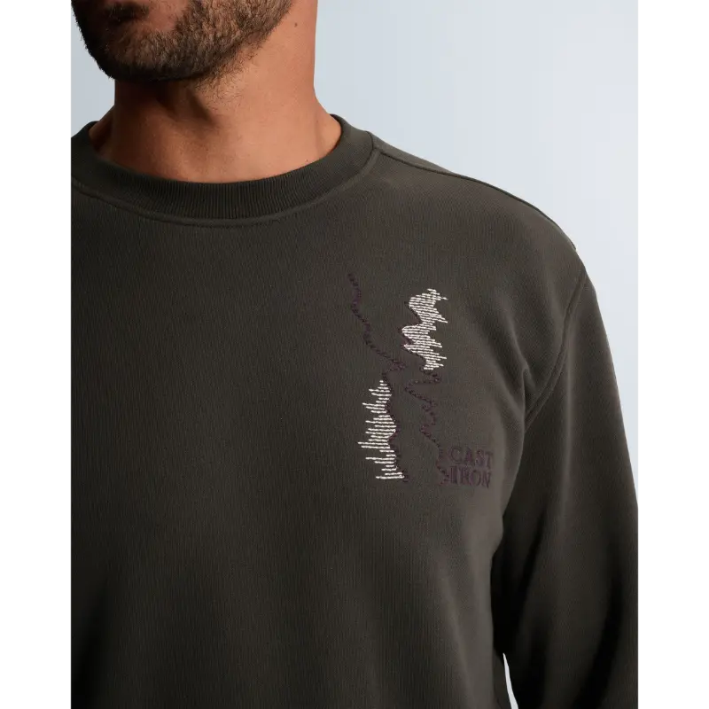 csw260944510 Cast Iron Sweater CSW2609445 9167 Clever Crow