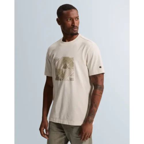 Cast Iron T-Shirt CTSS2609563 7555 White Down