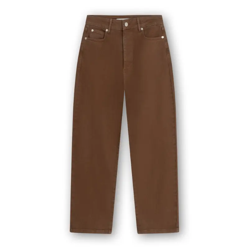 h-cw26m15 Brown2 Homage Jeans Bella H-CW26m15 Dark Brown