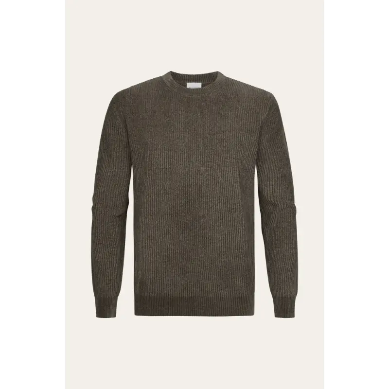 ppxj30034b1 Profuomo Trui PPXJ30034b Bruin
