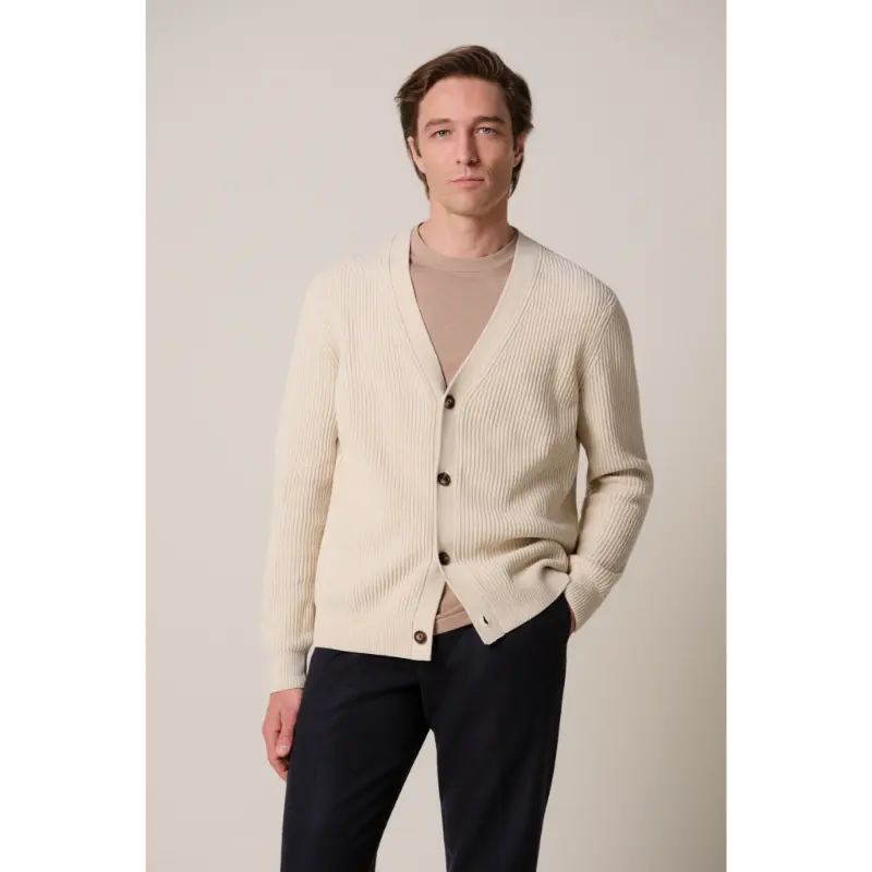 ppxj30035b2 Profuomo Vest PPXJ30035b Zand