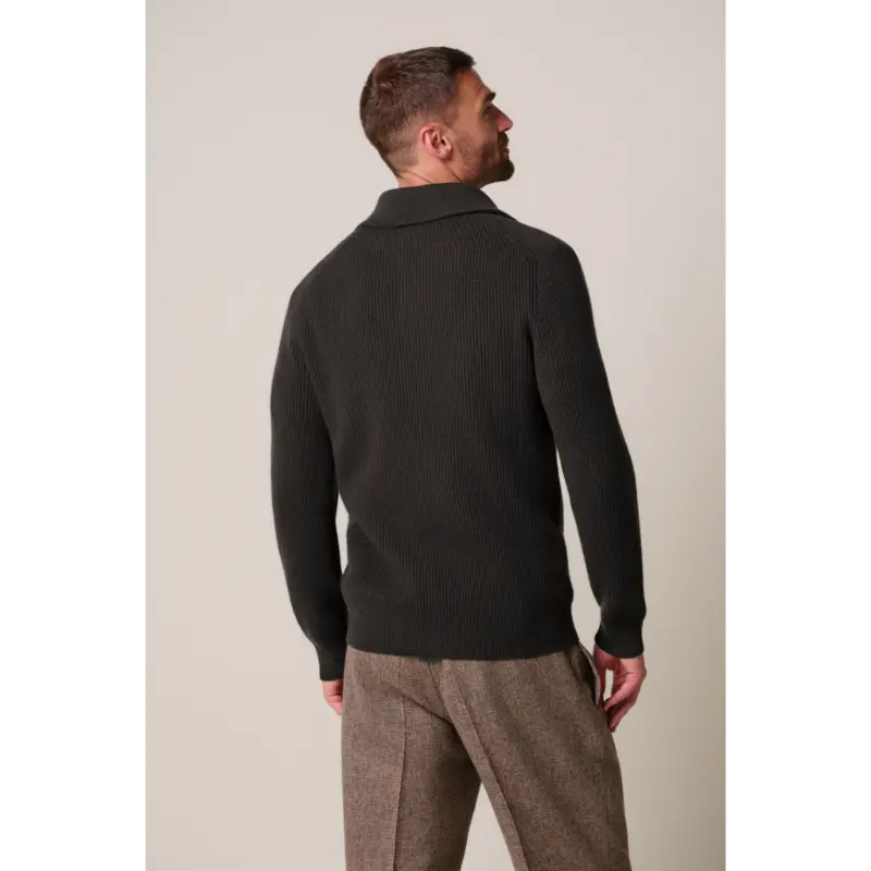 ppxj30058f5 Profuomo Trui PPXJ30058f Donkerbruin