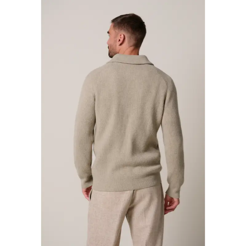 ppxj30058g5 Profuomo Trui PPXJ30058g Beige