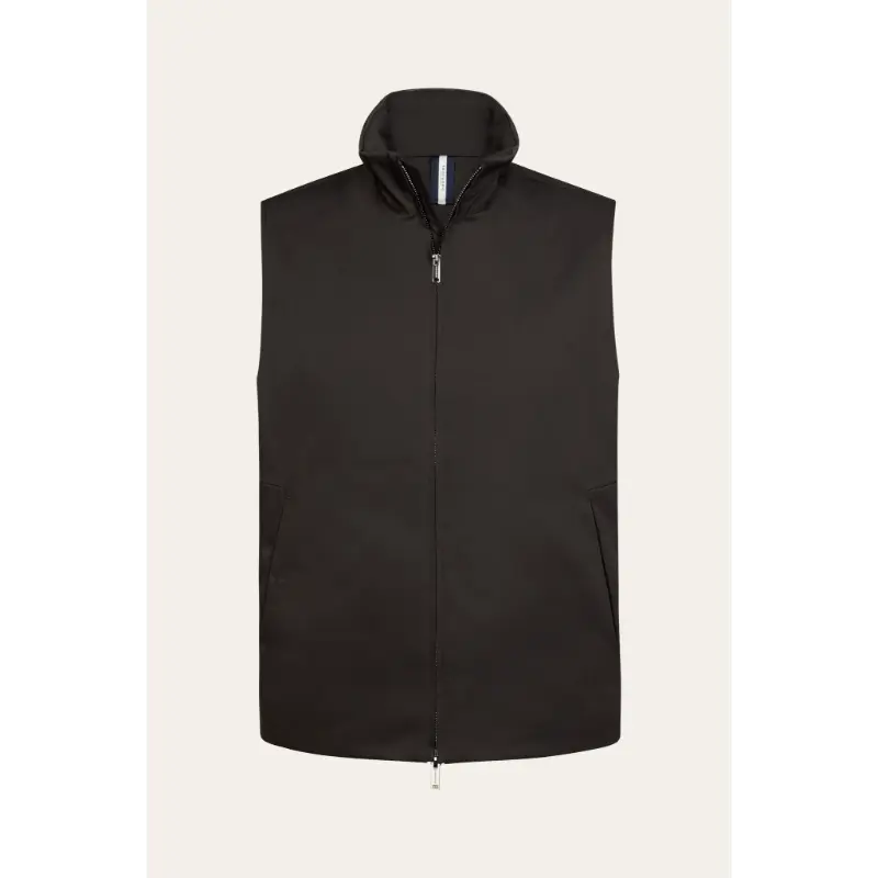 ppxu30001c1 Profuomo Bodywarmer PPXU30001c Donkerbruin