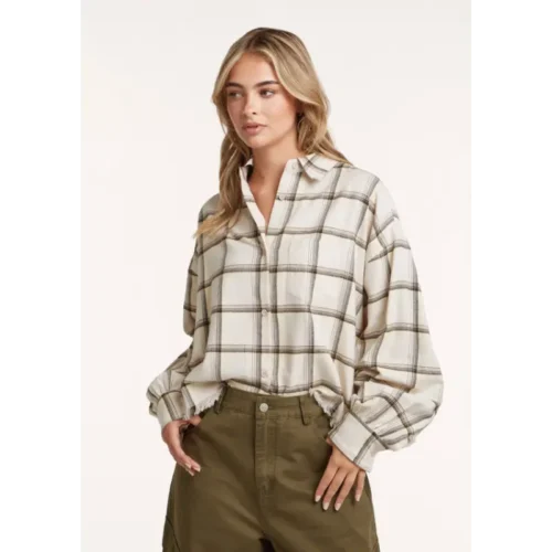 w26_103_1 Circle of Trust Blouse Dilan w26_103_ 2098 Teak