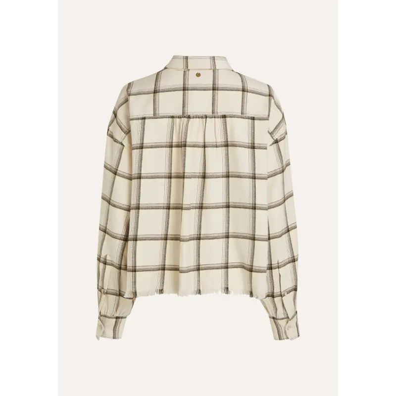w26_103_5 Circle of Trust Blouse Dilan w26_103_ 2098 Teak
