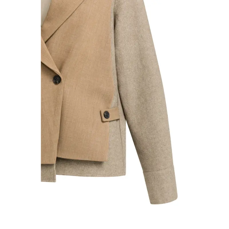01-501086-609_810182_5_1234x1920 Yaya Blazer 01-501086-609 Beige/Bruin Dessin 810182