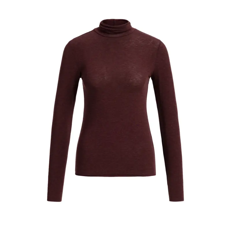 Yaya Top 01-709440-610 913172 Donkerrood